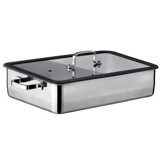 20 cm Acciaio Inossidabile Argento inoxriv Bioinox Cuociscola Set Pasta 