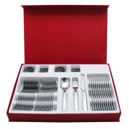 66410046 48 pcs. cutlery set Teorema knife Design Case 