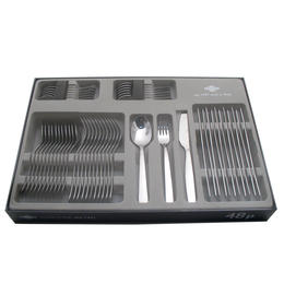 67410047 48 pcs. cutlery set Teorema knife Design Window Box 