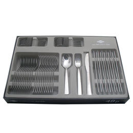 67410048 48 pcs. cutlery set pressed knife Design Window Box 
