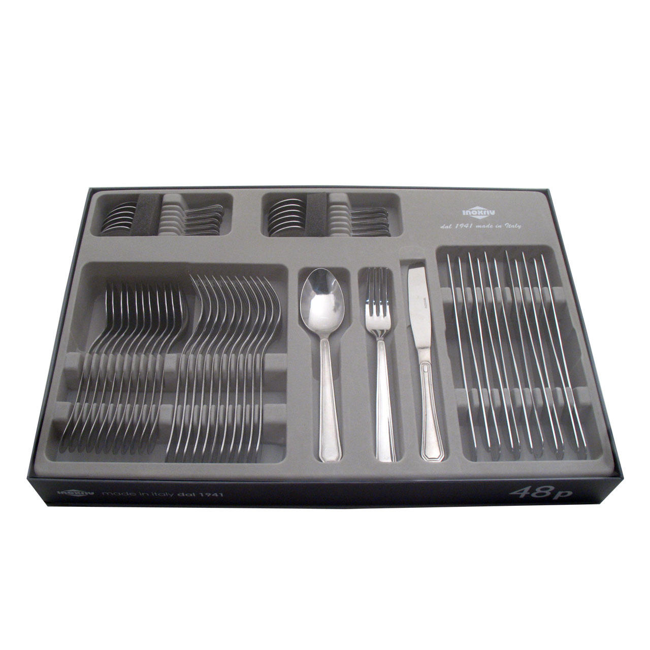 67460048 48 pcs. cutlery set Design Window Box 