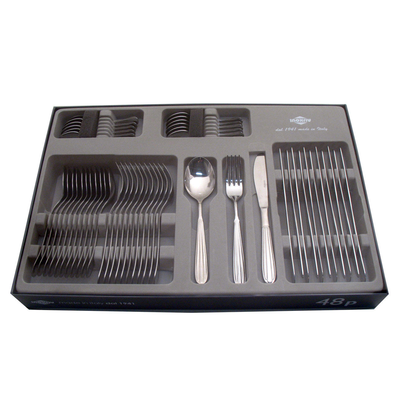 67390048 48 pcs. cutlery set Design Window Box 
