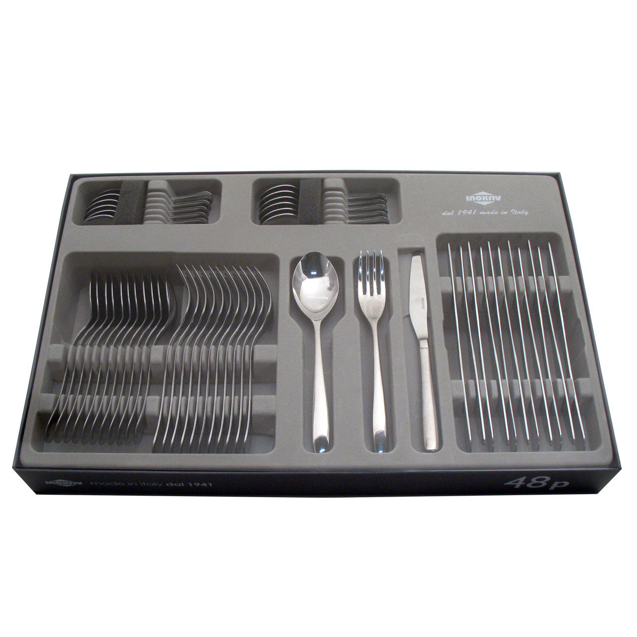 67113048 48 pcs. cutlery set Design Window Box 