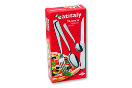 61410124 24 pcs. cutlery set with steak knives 