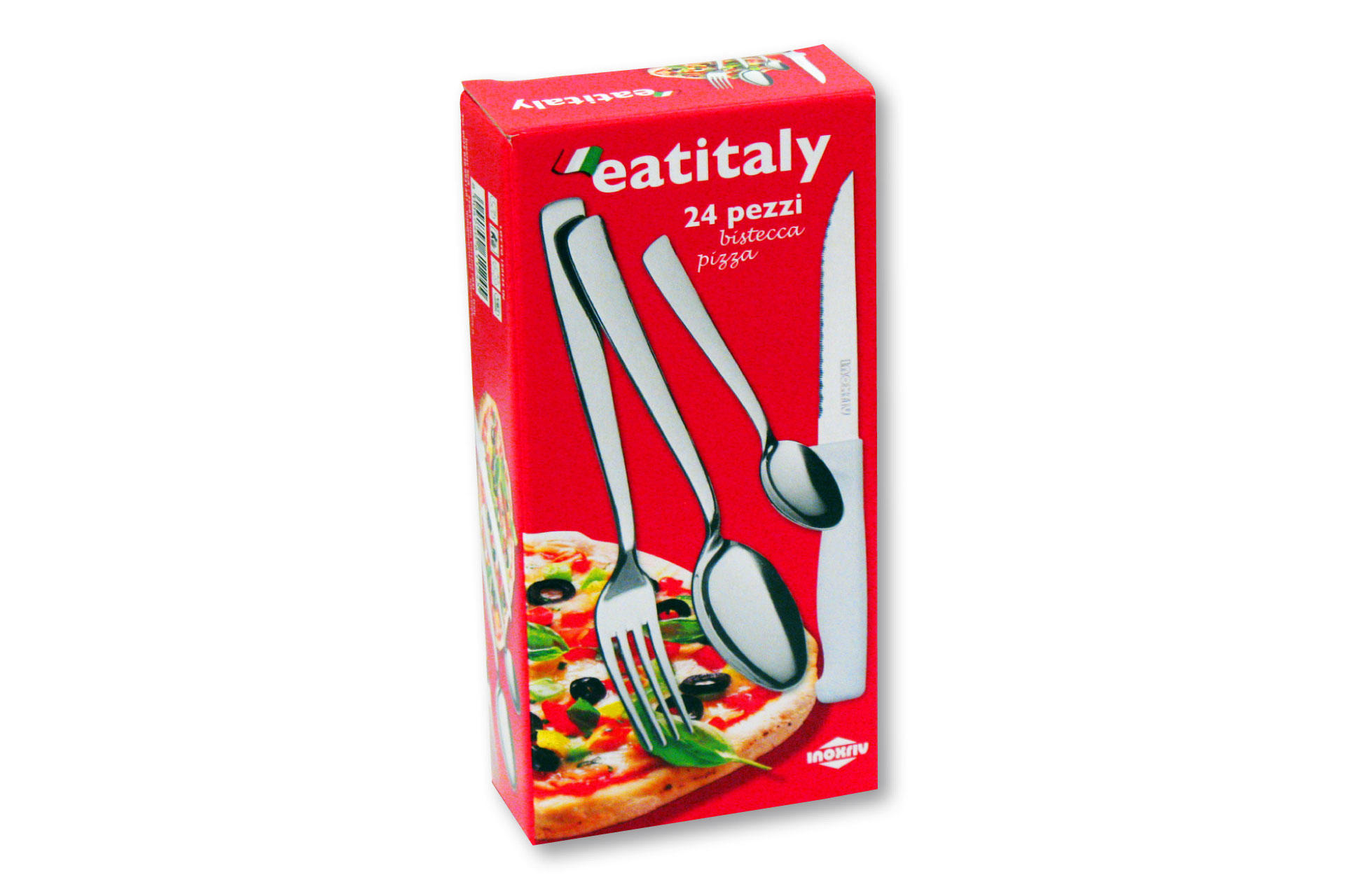 61410124 24 pcs. cutlery set with steak knives 